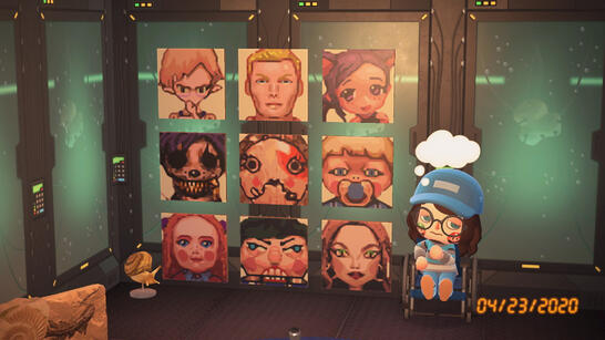 Animal Crossing - Zero Time Dilemma Portraits