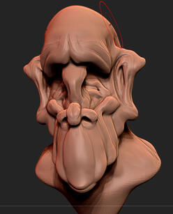 ZBrush SaggyMan