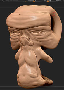 ZBrush Slugman