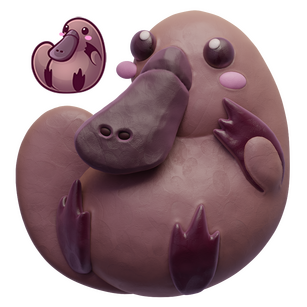 Clay Platypus @Melangetic